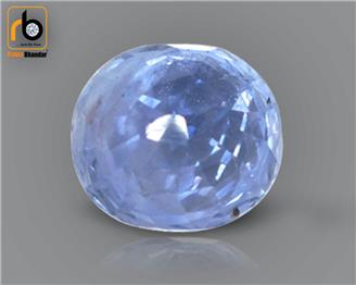 NATURAL  UNHEATED UNTREATED BLUE Sapphire / Neelam 4.36 cts. ( 42055 )